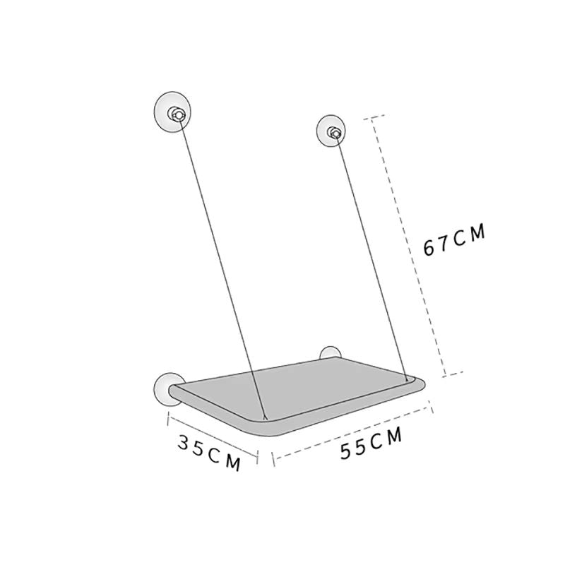 Hanging Cat Hammock - Comfortable Window Seat and Climbing Frame