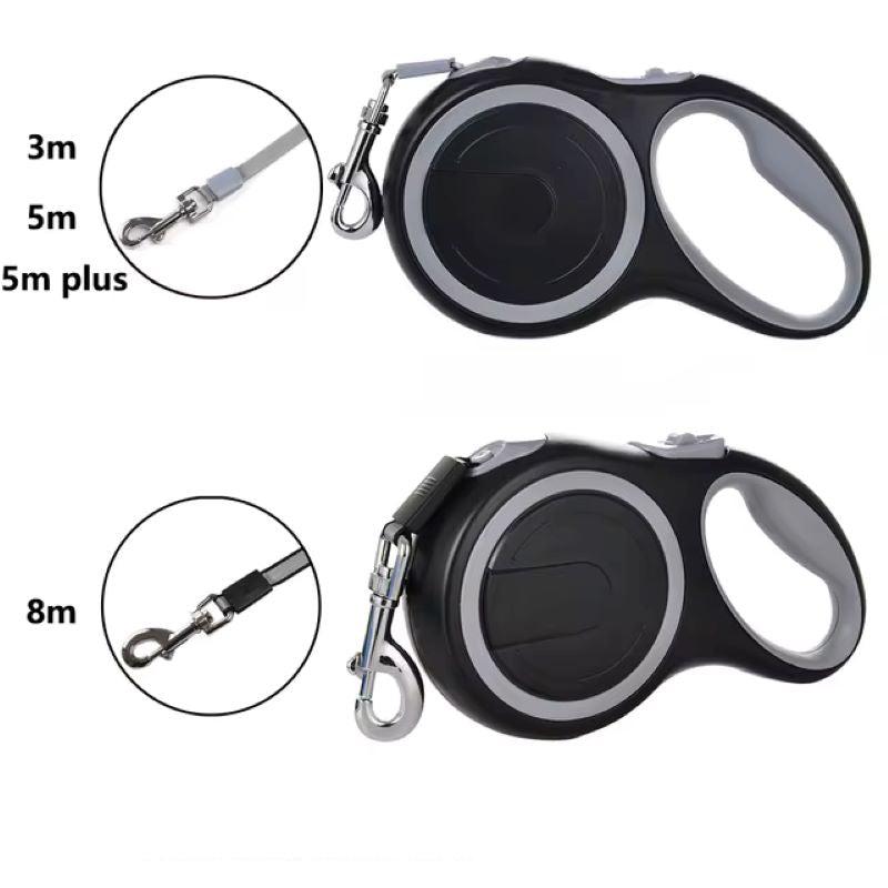 Retractable Dog Leash - 3m, 5m, 8m Adjustable, Durable Rope for Small to Large Dogs, Supports up to 50kg
