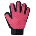 Pet Grooming Glove - Cat and Dog Deshedding Brush, Bath Comb, and Massage Tool