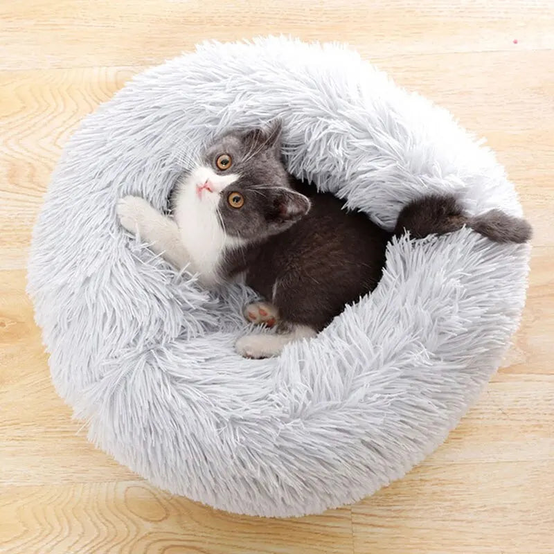 Super Plush Cat & Dog Bed – Cozy, Soft and Perfect for Pet Sleep