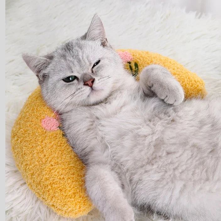 Cozy U-Shaped Pillow - Soft, Thick, and Bite-Resistant Neck Support