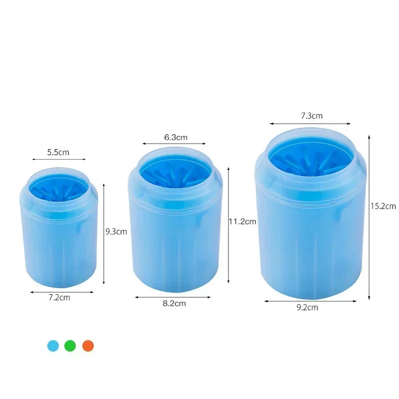Dog Paw Washer Cup - Soft Silicone Pet Foot Cleaner