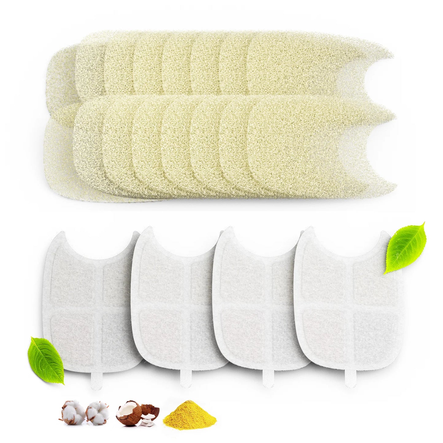 Replacement Water Filters for Wireless 4L Cat Water Fountain – 6-Layer Purification for Cleaner, Fresher Water
