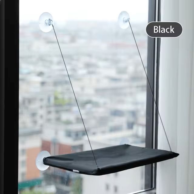 Hanging Cat Hammock - Comfortable Window Seat and Climbing Frame