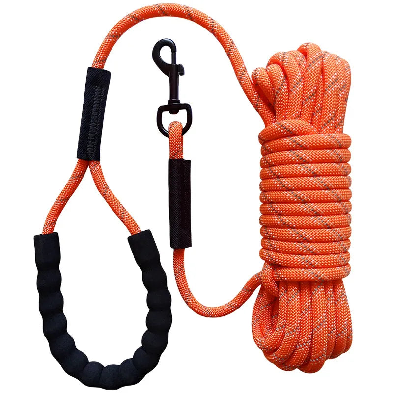 Reflective Long Dog Leash – Ideal for Training and Outdoor Walk