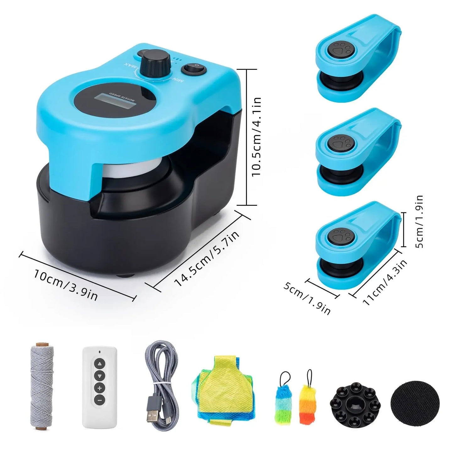 Interactive Cat Treadmill Toy – Adjustable Speed Exercise & Hunting Simulation