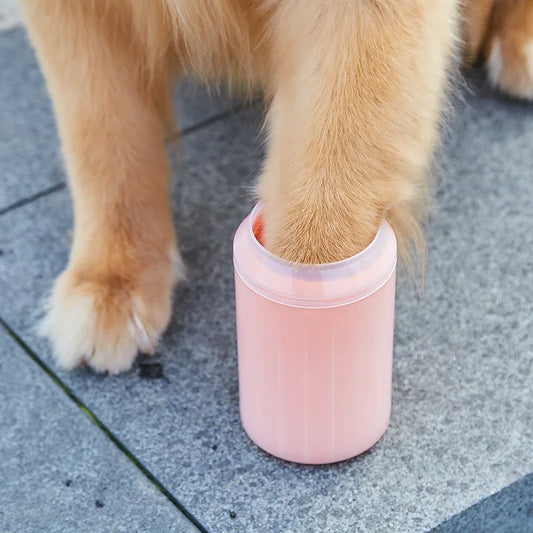 Dog Paw Washer Cup - Soft Silicone Pet Foot Cleaner